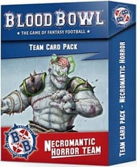 Blood Bowl: Necromantic Horror Team Cards - Warhammer Game Accessories - Warhammer Game Accessories card