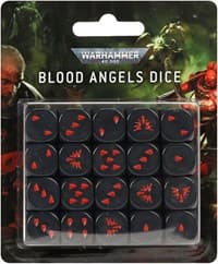 Warhammer: 40K - Blood Angels Dice (20-Pack) (41-45) - Warhammer Game Accessories - Warhammer Game Accessories card