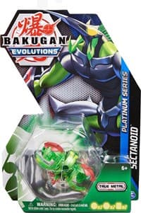 Platinum Series Bakugan Single Pack - Ventus Platinum Sectanoid - Evolutions - Bakugan TCG card