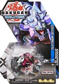 Platinum Series Bakugan Single Pack - Darkus Platinum Colossus - Evolutions - Bakugan TCG card