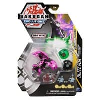 Bakugan Platinum Power Up Pack - Darkus Platinum Power Up Blitz Fox - Evolutions - Bakugan TCG card