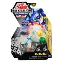 Bakugan Platinum Power Up Pack - Diamond Aquos Platinum Warrior Whale - Evolutions - Bakugan TCG card