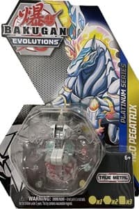 Platinum Series Bakugan Single Pack - Diamond Haos Platinum Neo Pegatrix - Evolutions - Bakugan TCG card