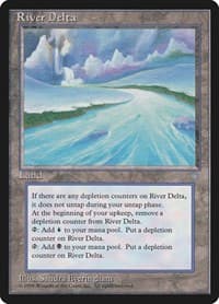 River Delta - Ice Age - Magic: The Gathering card