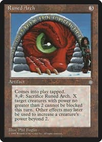 Runed Arch - Ice Age - Magic: The Gathering card