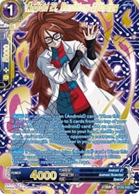 Android 21, Mandatory Gathering (Gold-Stamped) - Power Absorbed - Dragon Ball Super: Masters card