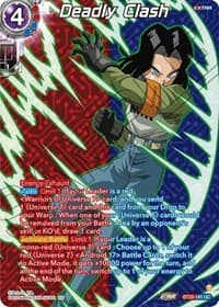 Deadly Clash (Silver Foil) - Power Absorbed - Dragon Ball Super: Masters card