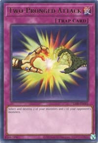 Two-Pronged Attack - Legend of Blue Eyes White Dragon (25th Anniversary Edition) - YuGiOh card