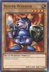 Beaver Warrior - Legend of Blue Eyes White Dragon (25th Anniversary Edition) - YuGiOh card
