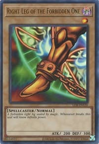 Right Leg of the Forbidden One - Legend of Blue Eyes White Dragon (25th Anniversary Edition) - YuGiOh card