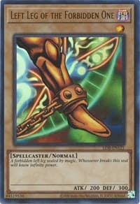 Left Leg of the Forbidden One - Legend of Blue Eyes White Dragon (25th Anniversary Edition) - YuGiOh card