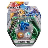 Bakugan Starter 3-Pack - Aquos Dragonoid Ultra - Geogan Rising - Bakugan TCG card