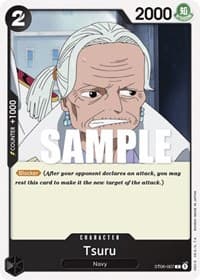 Tsuru - ST-06: Starter Deck 6 Absolute Justice - One Piece Card Game card