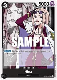 Hina - ST-06: Starter Deck 6 Absolute Justice - One Piece Card Game card