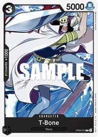 T-Bone - ST-06: Starter Deck 6 Absolute Justice - One Piece Card Game card