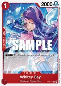Whitey Bay - Paramount War - One Piece Card Game card