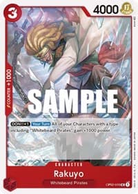 Rakuyo - Paramount War - One Piece Card Game card
