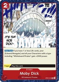 Moby Dick - Paramount War - One Piece Card Game card