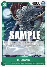 Inuarashi - Paramount War - One Piece Card Game card
