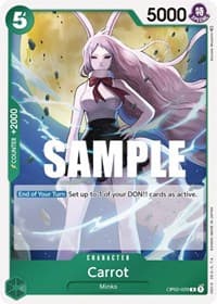 Carrot - Paramount War - One Piece Card Game card