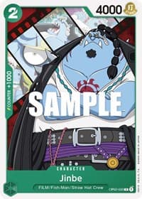 Jinbe - Paramount War - One Piece Card Game card