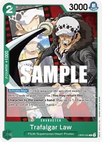 Trafalgar Law - Paramount War - One Piece Card Game card