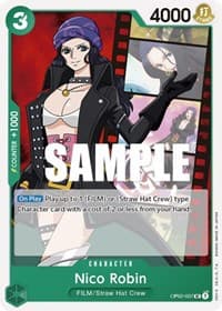 Nico Robin - Paramount War - One Piece Card Game card