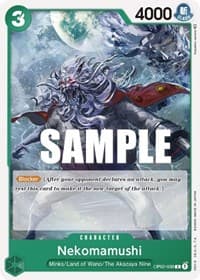 Nekomamushi - Paramount War - One Piece Card Game card