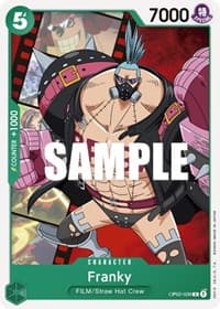 Franky - Paramount War - One Piece Card Game card