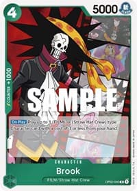 Brook - Paramount War - One Piece Card Game card