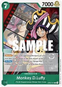 Monkey.D.Luffy (041) - Paramount War - One Piece Card Game card