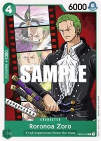 Roronoa Zoro - Paramount War - One Piece Card Game card