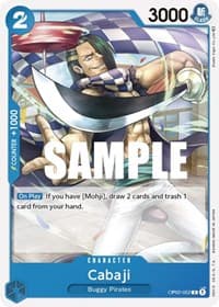 Cabaji - Paramount War - One Piece Card Game card