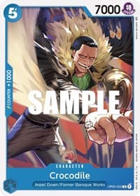 Crocodile - Paramount War - One Piece Card Game card
