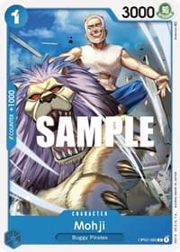 Mohji - Paramount War - One Piece Card Game card