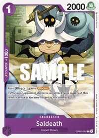 Saldeath - Paramount War - One Piece Card Game card