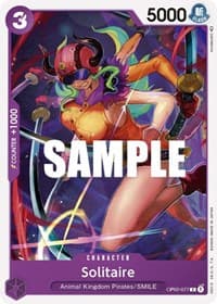 Solitaire - Paramount War - One Piece Card Game card