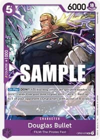 Douglas Bullet - Paramount War - One Piece Card Game card