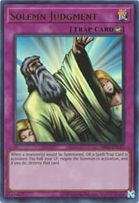 Solemn Judgment - Metal Raiders (25th Anniversary Edition) - YuGiOh card