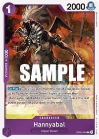 Hannyabal - Paramount War - One Piece Card Game card