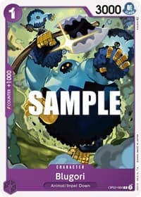 Blugori - Paramount War - One Piece Card Game card