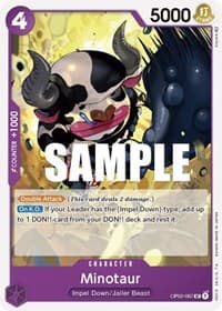 Minotaur - Paramount War - One Piece Card Game card