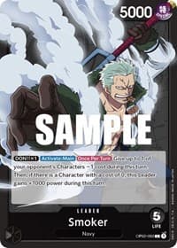 Smoker (093) - Paramount War - One Piece Card Game card