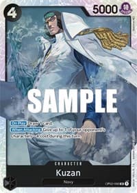 Kuzan (096) - Paramount War - One Piece Card Game card