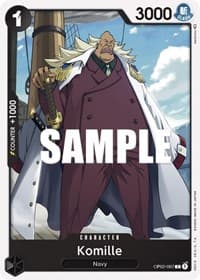Komille - Paramount War - One Piece Card Game card