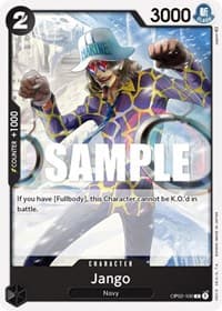 Jango - Paramount War - One Piece Card Game card