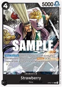 Strawberry - Paramount War - One Piece Card Game card