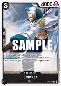 Smoker (102) - Paramount War - One Piece Card Game card