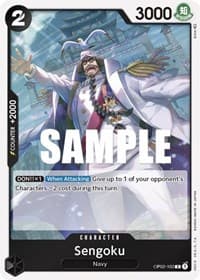 Sengoku - Paramount War - One Piece Card Game card