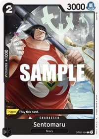 Sentomaru - Paramount War - One Piece Card Game card